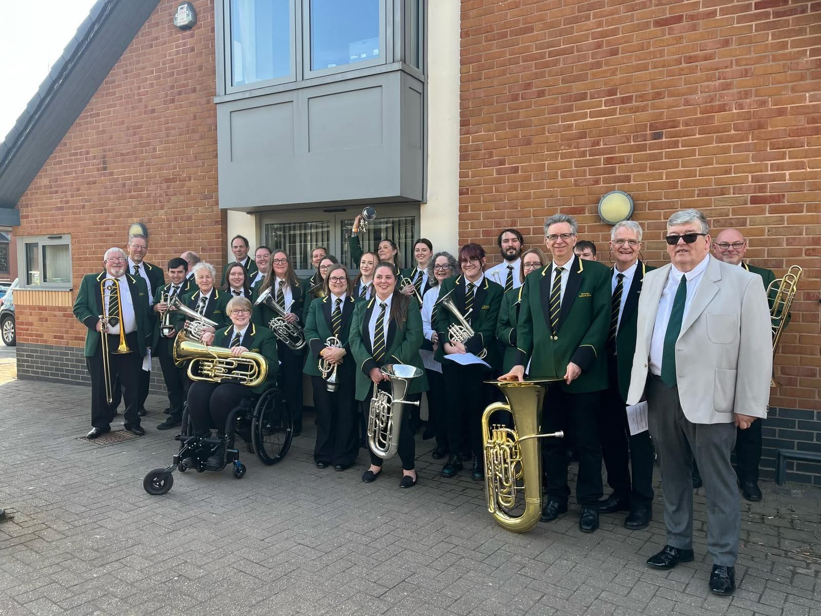 Midland Area Brass Band Championships at Bedworth Civic Hall (4th Section)