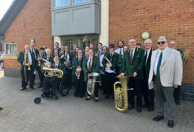 Midland Area Brass Band Championships at Bedworth Civic Hall (4th Section)