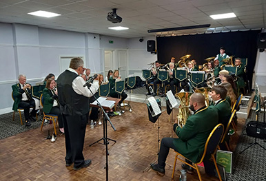 The Queen’s tribute concert at Griff and Coten Club, Nuneaton